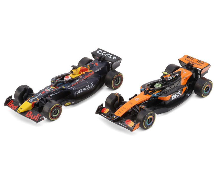 Carrera Pull & Speed 1/43 Oracle Red Bull Racing & McLaren Formula 1 Pull-Back Cars (2 Pack 13037)