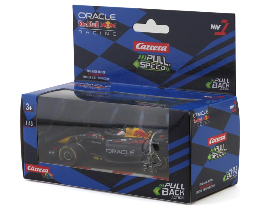 Carrera Pull & Speed 1/43 Oracle Red Bull Racing RB21 "Max Verstappen No.1" Formula 1 Pull-Back Car (17094)