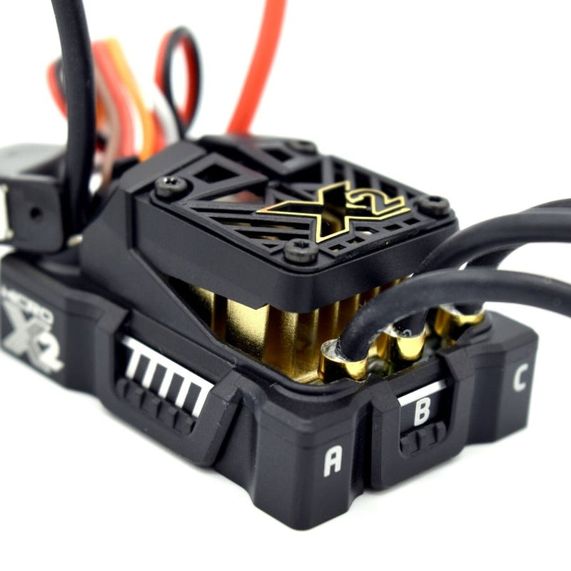 Castle Creations 010-0169-02 Mamba Micro X2 16.8V ESC w/ 5300kV Brushless Motor