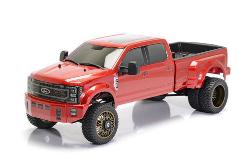 CEN Racing 8989 Candy Apple Red 1/10 4WD RTR Ford F-450 KG1 Edition Solid Axle Dually Pickup Truck