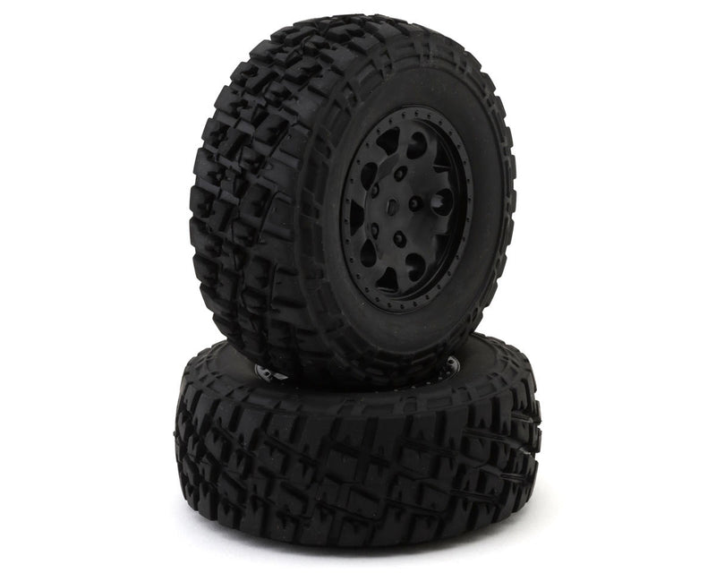 CEN Racing CR1701 Sand Baster Pre-Mounted SC Tires for Reeper SC (1 Pair)