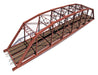 Central Valley 1900 HO Scale 200' Double Track Heavy Duty Laced Parker Truss Bridge Kit (28 1/4" x 4 3/4")