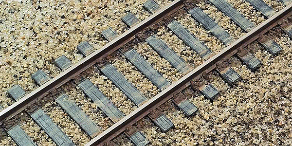 Central Valley 2003 HO Scale Mainline 8'6" Long Ties CVT Tie Strip (50 Pack)