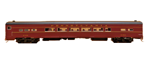 Centralia Car Shops CCS4530-11 Pennsylvania PRR P85 Passenger Coach 4160 - NOS