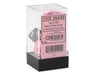 Chessex CHX 26430 Gemini® Black-Pink/White Polyhedral 7-Die Set