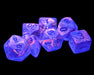 Chessex CHX 27544 Festive® Pop Art™/Blue Polyhedral 7-Die Set