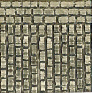 Chooch 8656 HO Scale Flexible Roadway - Medium Cobblestone
