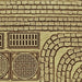 Chooch 8657 HO Scale Flexible Roadway - Medium Cobblestone Street Details