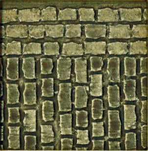 Chooch 8658 Multi Scale Flexible Roadway - Large Cobblestone