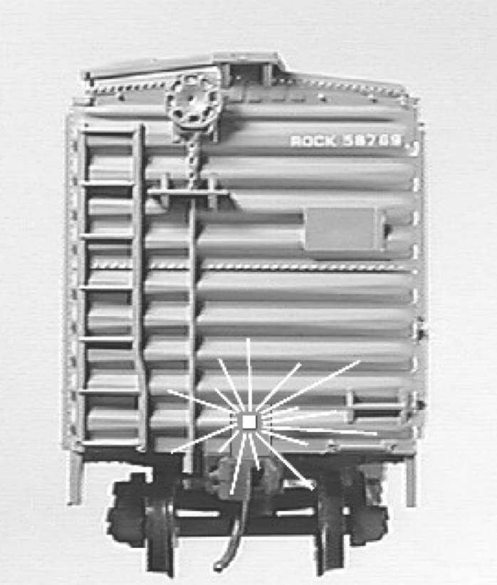 Circuitron 800-1201 CF-1 Caboose Flasher - Yellow