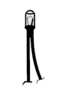Circuitron 800-741402 7414 Medium-Output Lamps - 1.4mm (2-Pack)
