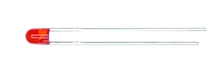 Circuitron 800-750302 7503 Hyper-Brite Orange LED 3.0mm Diameter 12-16V - Package of 2