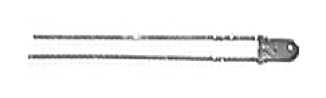Circuitron 800-750506 7505 Hyper-Brite Blue LED 3.0mm Diameter 12-16V - Package of 6