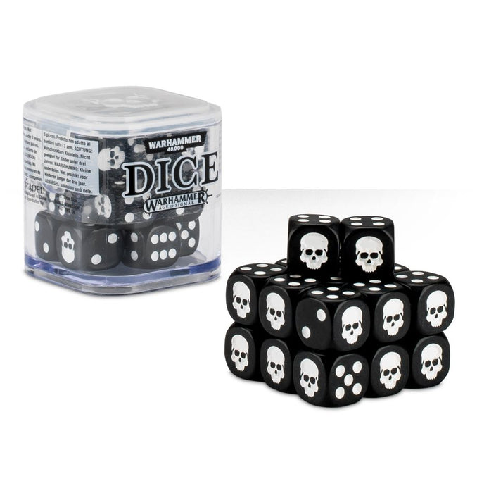 Citadel Warhammer(65-36B) Black Dice Cube