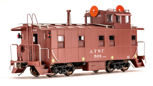 Class One Model Works CB00106 HO Scale Santa Fe Peaked Roof Caboose Wig Wag ATSF 508