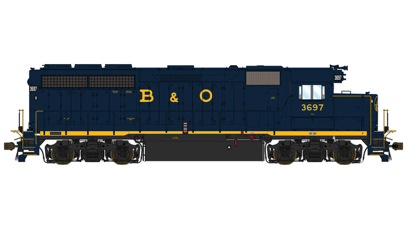 Class One Model Works EMD GP40 1A3 Baltimore & Ohio B&O 3697