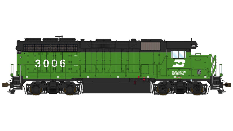 Class One Model Works EMD GP40 1A3 Burlington Northern BN 3006