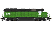 Class One Model Works EMD GP40 1A3 Burlington Northern BN 3014
