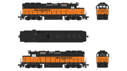 Class One Model Works EMD GP40 1A3 Milwaukee Road MILW 2044