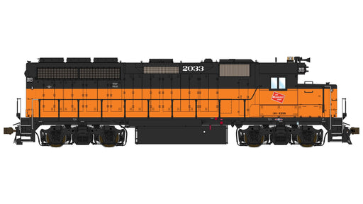 Class One Model Works EMD GP40 1A3 Milwaukee Road MILW 2033
