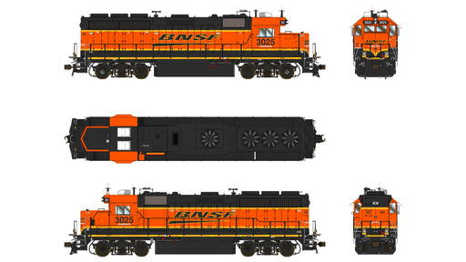 Class One Model Works EMD GP40-2 1A3 Rebuild BNSF 3025