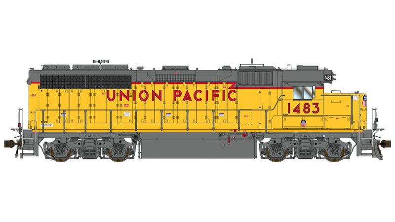 Class One Model Works EMD GP40-2 1A3 Rebuild Union Pacific UP 1483