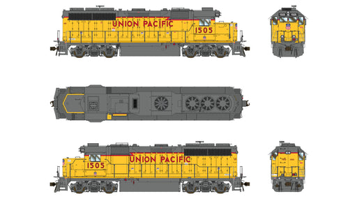Class One Model Works EMD GP40-2 1A3 Rebuild Union Pacific UP 1505