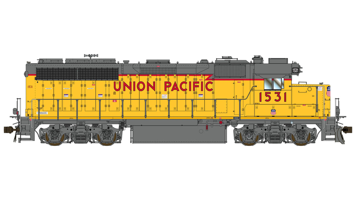 Class One Model Works EMD GP40-2 1A3 Rebuild Union Pacific UP 1531