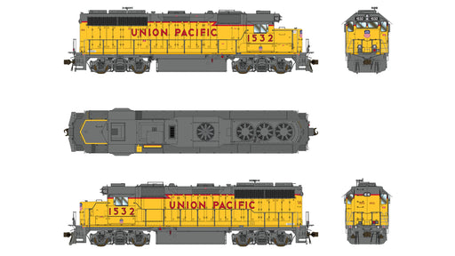 Class One Model Works EMD GP40-2 1A3 Rebuild Union Pacific UP 1532