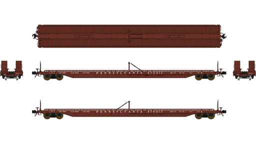 Class One Model Works F39 75' Flatcar Pennsylvania PRR