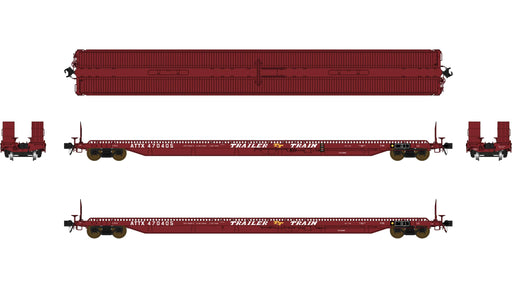 Class One Model Works F39 75' Flatcar Trailer Train ATTX