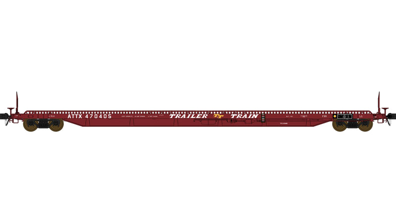 Class One Model Works F39 75' Flatcar Trailer Train ATTX