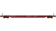 Class One Model Works F39 75' Flatcar Trailer Train 'Brown' JTTX