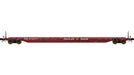 Class One Model Works F39 75' Flatcar Trailer Train 'Brown' JTTX