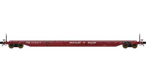 Class One Model Works F39 75' Flatcar Trailer Train 'Brown' JTTX