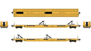 Class One Model Works F39 75' Flatcar Trailer Train 'Yellow' TTX