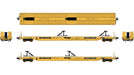 Class One Model Works F39 75' Flatcar Trailer Train 'Yellow' TTX
