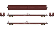 Class One Model Works F39 75' Flatcar Wabash WAB
