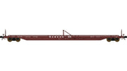 Class One Model Works F39 75' Flatcar Wabash WAB