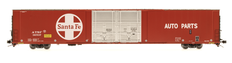 Class One Model Works FC00300 HO Scale Thrall 86' 4 Door Boxcar Santa Fe ATSF 36537
