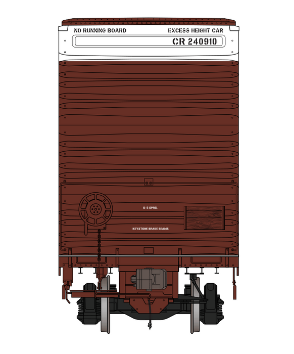 Class One Model Works FC00303 HO Scale Thrall 86' 4 Door Boxcar Conrail Quality CR 240910