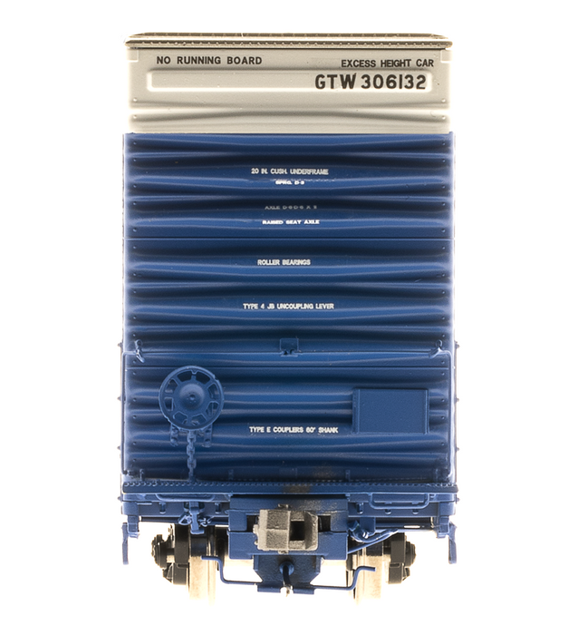 Class One Model Works FC00309 HO Scale Thrall 86' 4 Door Boxcar Grand Trunk Western GTW 306132