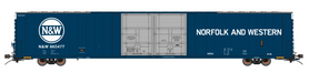 Class One Model Works FC00315 HO Scale Thrall 86' 4 Door Boxcar Norfolk & Western NW 860460