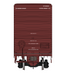 Class One Model Works FC00323 HO Scale Thrall 86' 4 Door Boxcar Union Pacific UP 980083