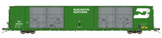 Class One Model Works FC00408 HO Scale Thrall 86' 8 Door Boxcar Burlington Northern BN 395055