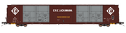Class One Model Works FC00413 HO Scale Thrall 86' 8 Door Boxcar Erie Lackawanna EL 92304