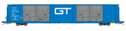 Class One Model Works FC00415 HO Scale Thrall 86' 8 Door Boxcar Grand Trunk Western GTW 378058