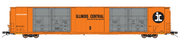 Class One Model Works FC00419 HO Scale Thrall 86' 8 Door Boxcar Illinois Central IC 44284