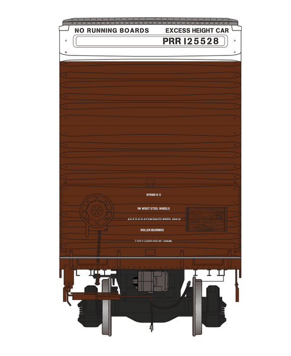 Class One Model Works FC00423 HO Scale Thrall 86' 8 Door Boxcar Pennsylvania PRR 125550