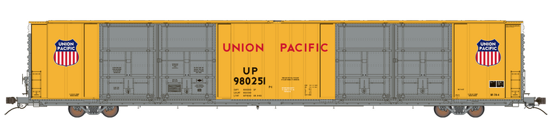 Class One Model Works FC00429 HO Scale Thrall 86' 8 Door Boxcar Union Pacific UP 980259